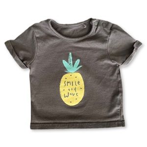 Tu 3-6m Pineapple Graphic Tee
